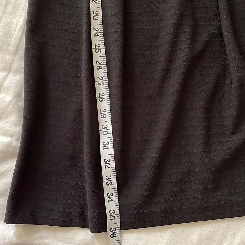 Ann Taylor Bandage Wrap Ribbed Tank Style  Little Black Dress  Size 8